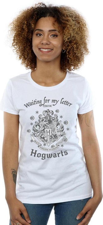 Immagine prodotto T-shirt en coton Donna/Ladies Aspettando la mia lettera di Hogwarts (S)