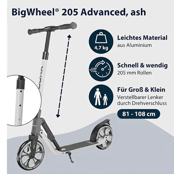 Actual product image Hudora Big Wheel 205 Advanced