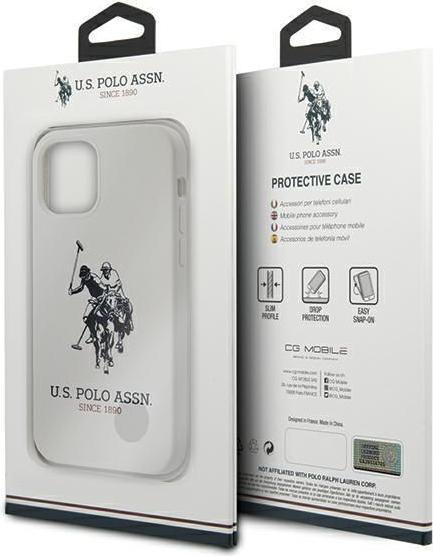 Produktbild U.S. Polo US Polo USHCP12LSLHRWH iPhone 12 Pro Max 6.7 baltas (Apple iPhone 12 Pro Max)