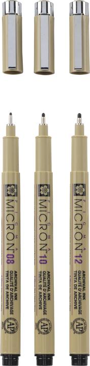 Immagine prodotto Sakura Penna in fibra Pigma Micron (Nero, 3 x)