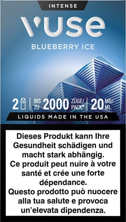 Immagine prodotto Vuse Blueberry Ice (Mirtillo)