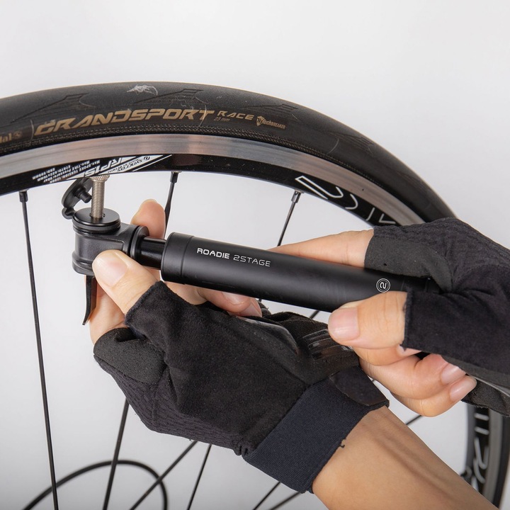 Immagine prodotto Topeak Roadie 2Stage, minipompa con regolazione della pressione a due stadi