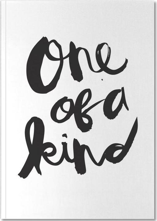 Image du produit Juniqe One of a kind - Citations et slogans (A5, Pointillés, Couverture rigide)
