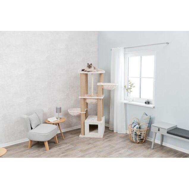 Thumbnail - Trixie Kratzbaum XXL Elia (172 cm, Creme), Katzenbaum