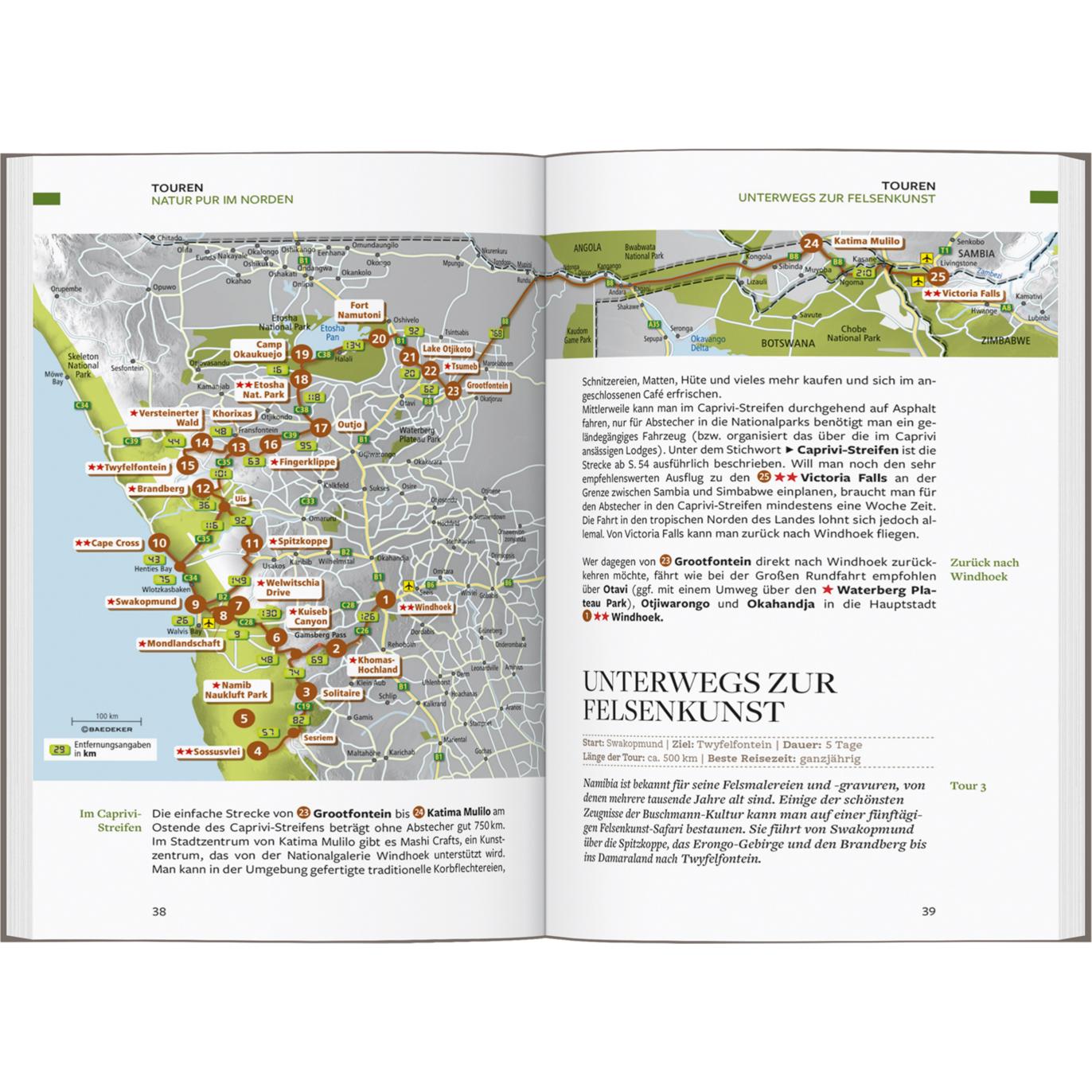 Thumbnail - Baedeker Reiseführer Namibia, Ratgeber von Fabian von Poser