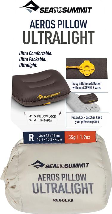 Actual product image Sea To Summit Aeros Ultralight Pillow R Moonstr. (Head & neck pillow)