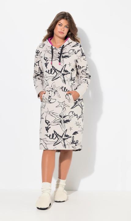 Produktbild Laurasøn Sweatkleid, Kapuze, Langarm, OEKO-TEX (XXL)