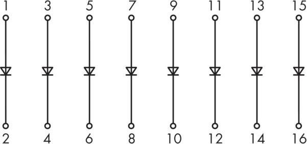 Actual product image Wago Diode gate