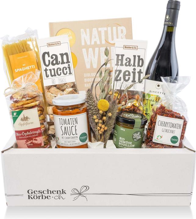 Produktbild Geschenkkörbe CH Bio Geschenkkorb "Natur Wein"
