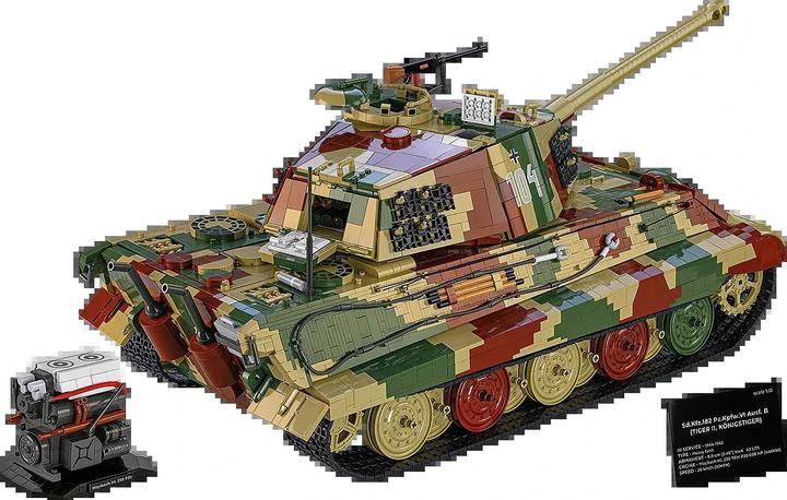 Actual product image Cobi 11000 PCS TIGER II Königstiger 1:12 COBI-2808