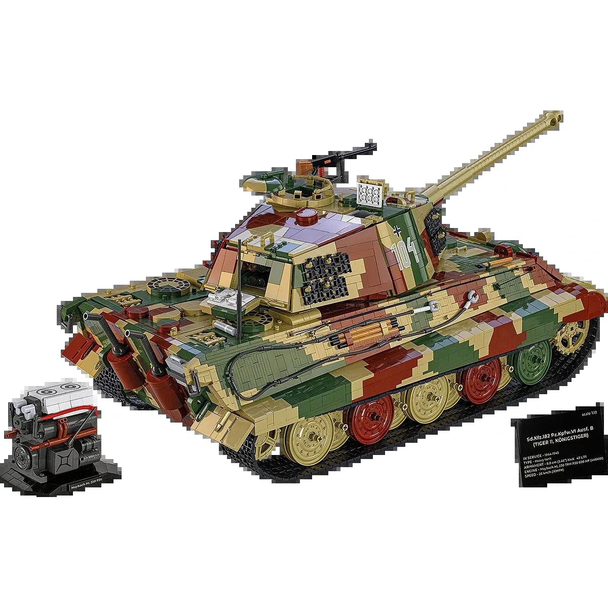 Cobi 11000 PCS TIGER II Königstiger 1:12 COBI-2808 (COBI-2808)