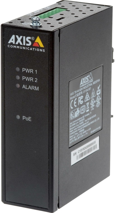 Axis T8144 PoE+ Midspan Industrieel (802.3af (PoE), 60 W)