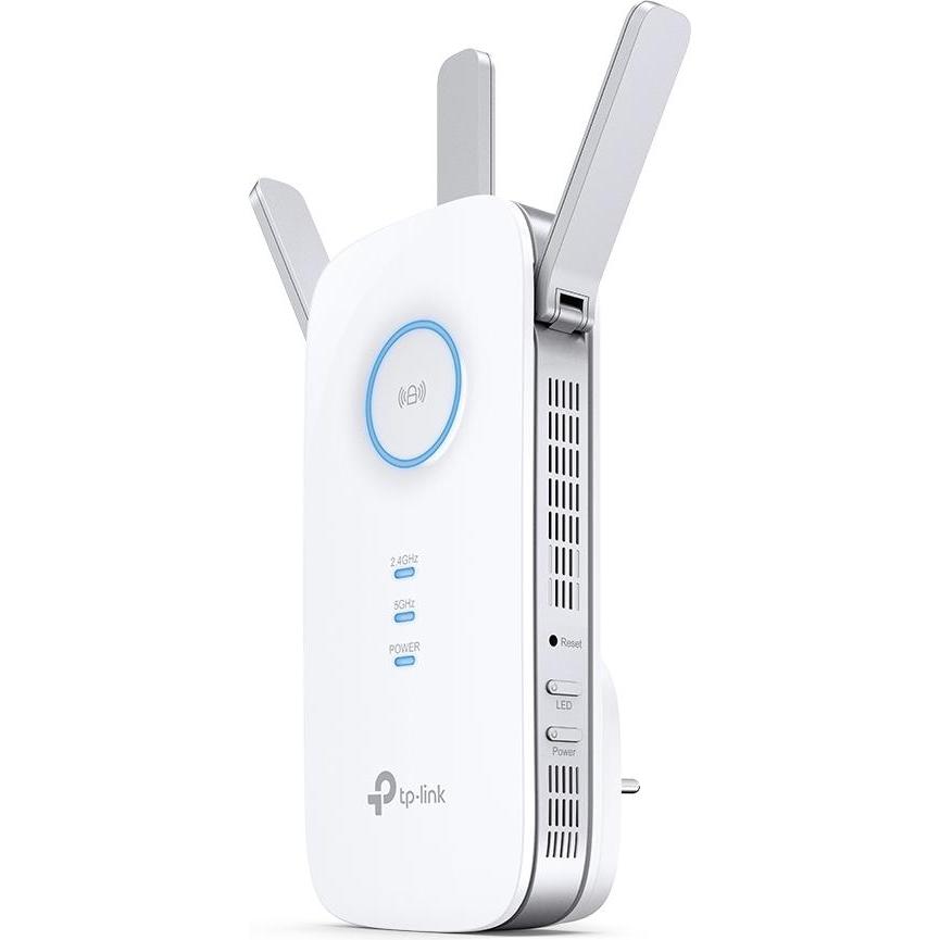 TP-Link RE550 WLAN Verstärker Repeater AC1900 (Dual-WLAN AC + N, 1300MBit/s 5GHz + 600MBit/s 2,4GHz, Ripetitore WiFi