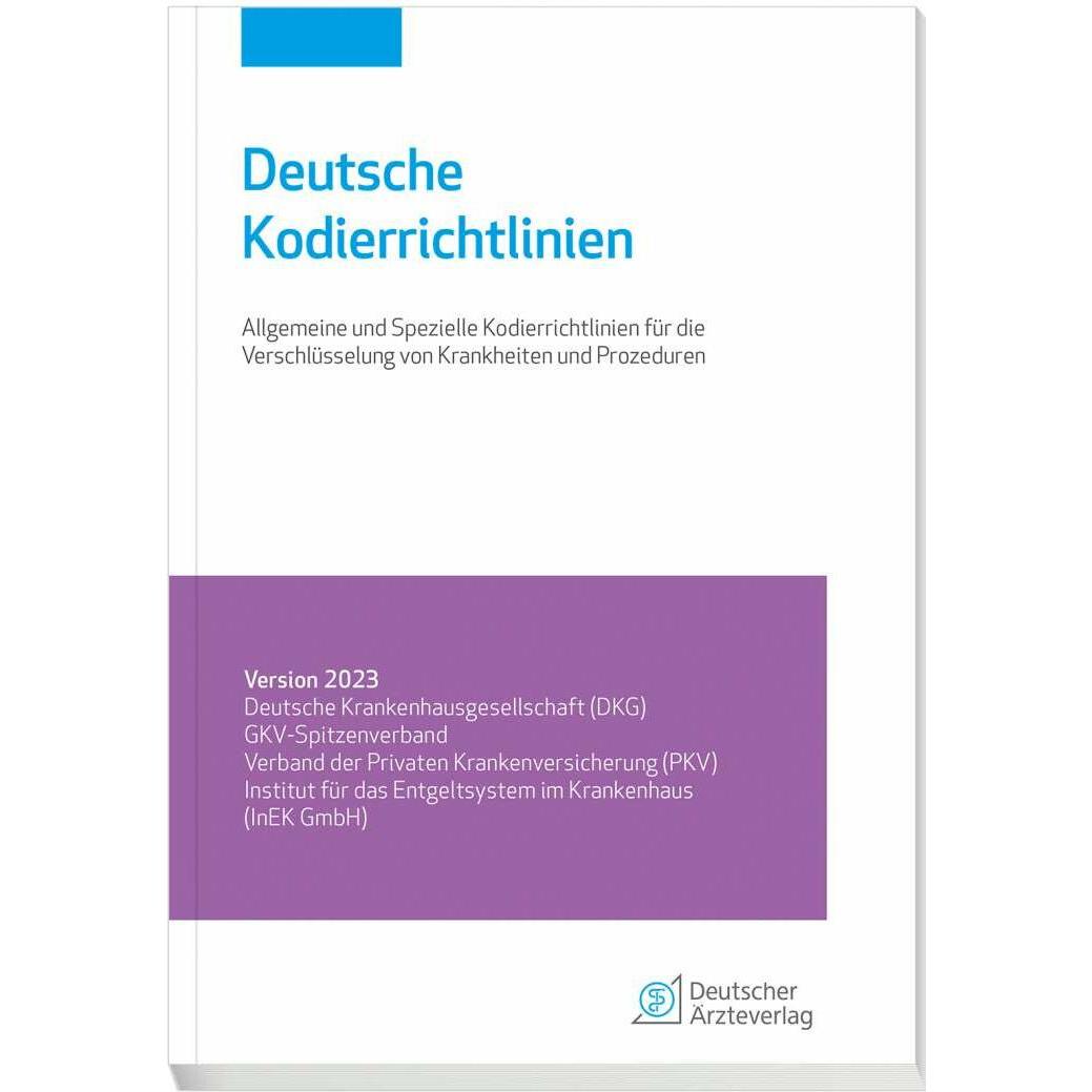 Thumbnail - Deutsche Kodierrichtlinien 2023, Fachbücher