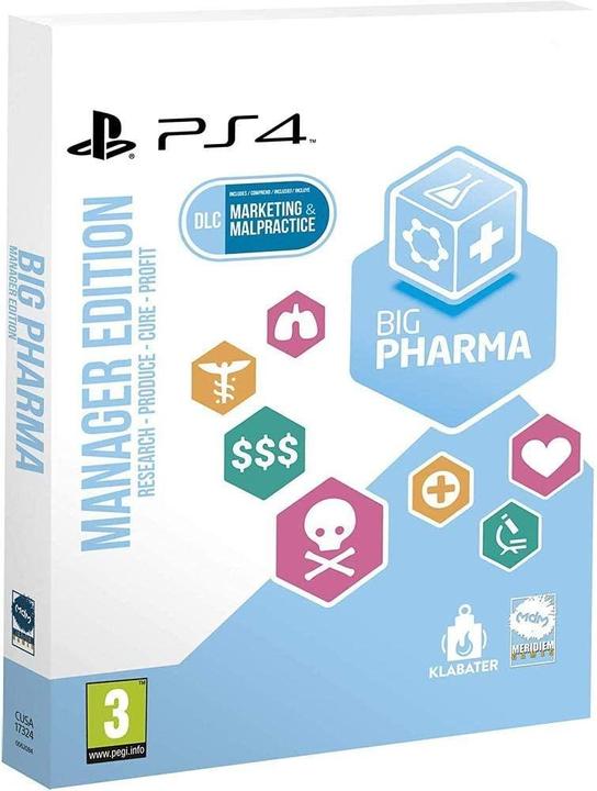 Actual product image Positech Big Pharma (PS4, Multilingual)