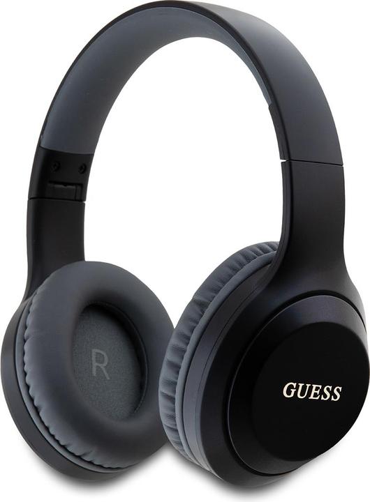 Guess Classic Silver Logo Bluetooth Stereo Headphone - black (30 h, Kabellos)