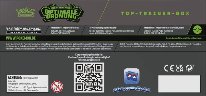 Actual product image Pokémon Pokemon ME03 Elite Trainer Box DE (German, Box Set & Collection)
