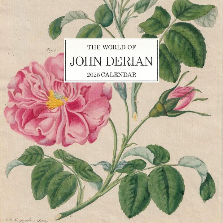 Actual product image The World of John Derian Wall Calendar 2025