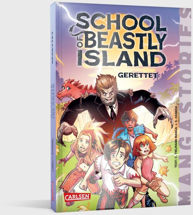 Produktbild School of Beastly Island - Band 2 - Gerettet (Deutsch, Christian Tielmann, Javier S. Aranda, 2025)