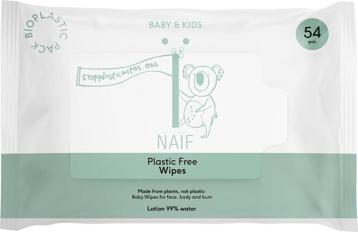 Produktbild Naïf Baby Feuchttücher (54 Stück)