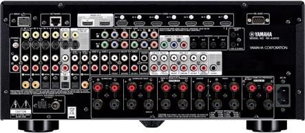 Produktbild Yamaha RX-A3010, 3D 9.2 AV Receiver, Zone4, DLNA, Schwarz (Receiver)