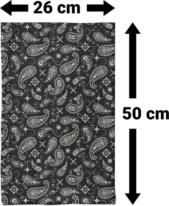 Produktbild Maskworld Schlauchschal Bandana schwarz