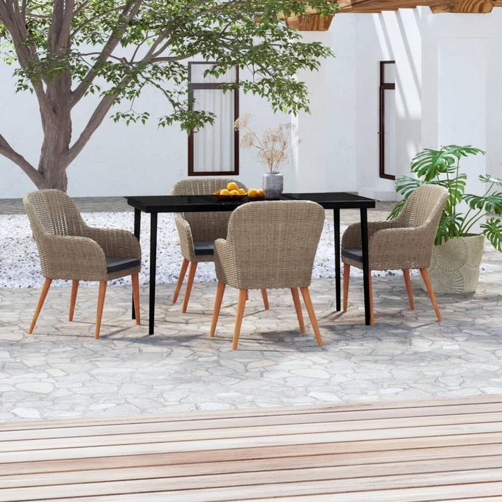 Produktbild vidaXL Garten Essgruppe (140 x 70 x 74 cm)