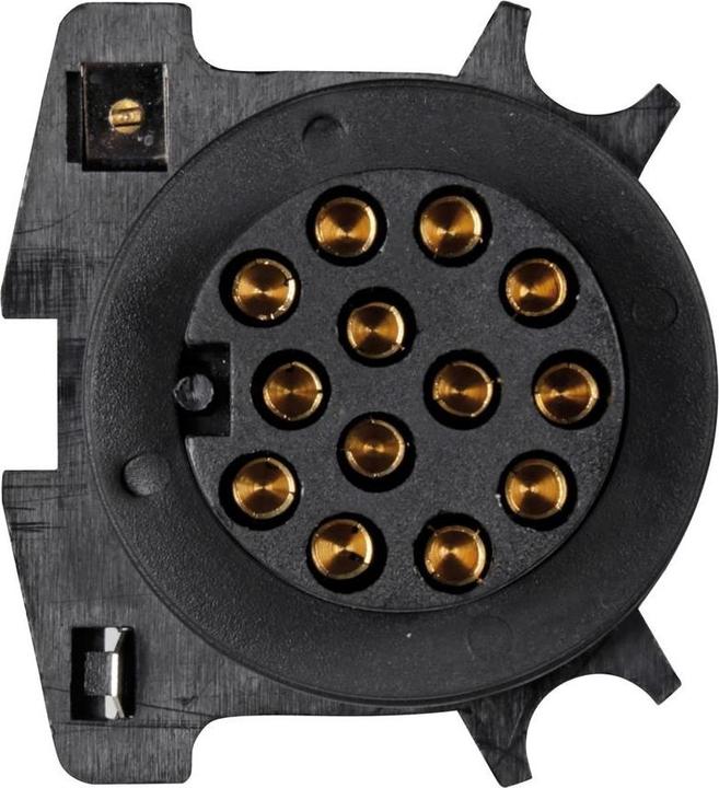 Actual product image Lampa Trailer socket 13-pin with contact for fog light