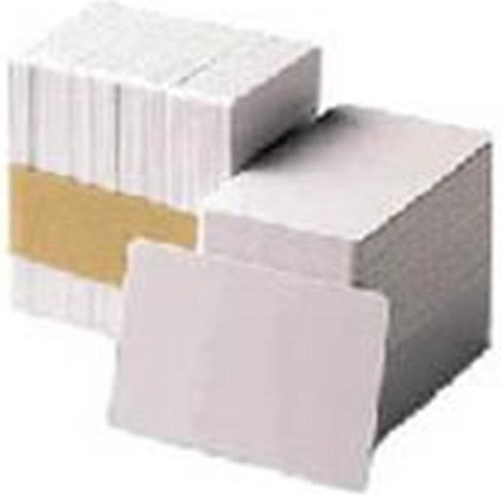 Zebra Premier Card PVC-kaart, 30 mil, wit, 500 kaarten