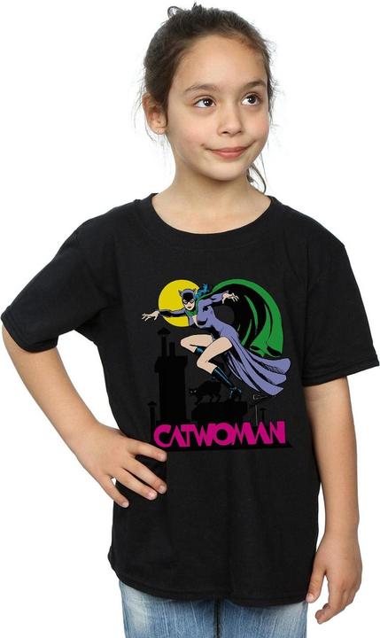 Produktbild Catwoman Text Logo TShirt Mädchen (128)
