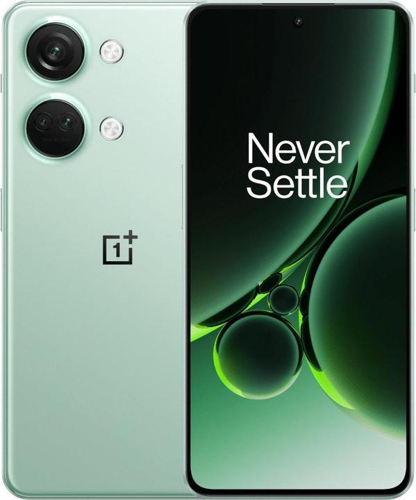 OnePlus Noord 3 128 GB Groen 5G (128 GB, Misty Green, 6.74", Dubbele SIM, 5G)