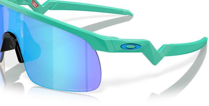 Actual product image Oakley Resistor (Mat Celeste, Prizm Sapphire)