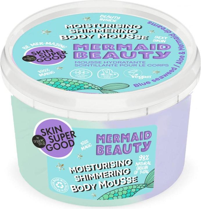 Natura Siberica Skin So Good BE MER-MAZING Mermaid Beauty Moisturising Shimmering Body Mousse 250ml (Körpermilch, 250 ml)