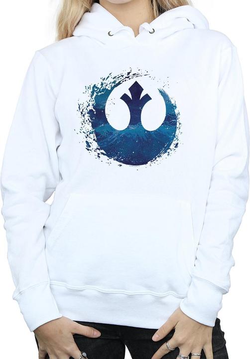Image du produit Star Wars - Sweat à capuche THE RISE OF SKYWALKER RESISTANCE SYMBOL WAVE - Femme (S)