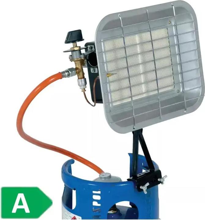 Actual product image Dedra Gas-fuelled radiant heater 4.6 kW (4600 W)