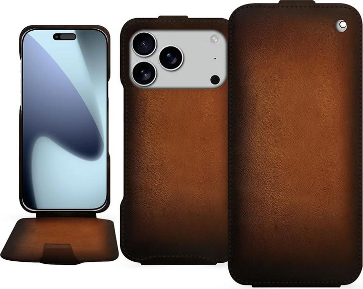 Actual product image Noreve Vertical leather shell (Apple iPhone 17 Pro Max)
