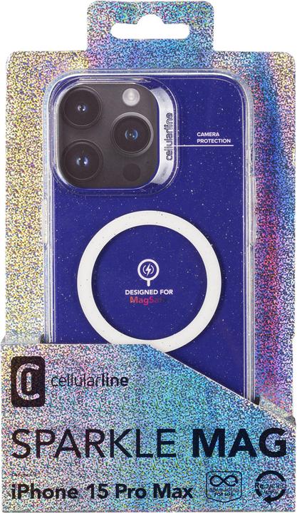 Actual product image Cellularline Sparkle Mag (Apple iPhone 15 Pro Max)