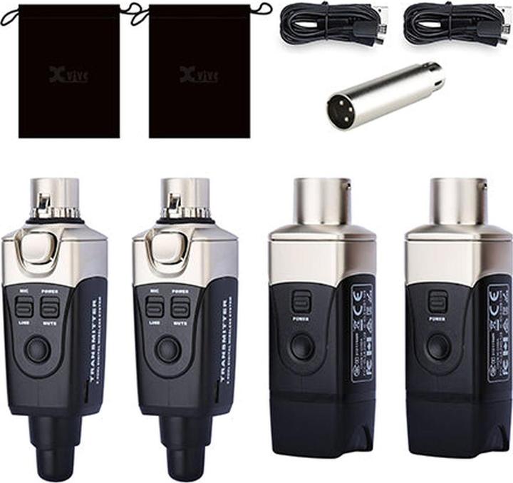 Image du produit Xvive Système U3D dubbel draadloos pour microphones portables