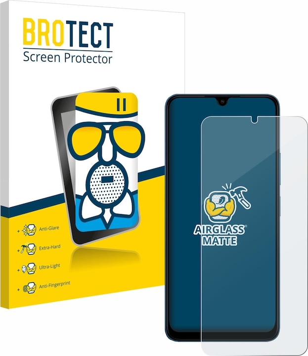 Actual product image BROTECT AirGlass Glass Matte (1 Piece, Xiaomi Redmi 13C 5G)