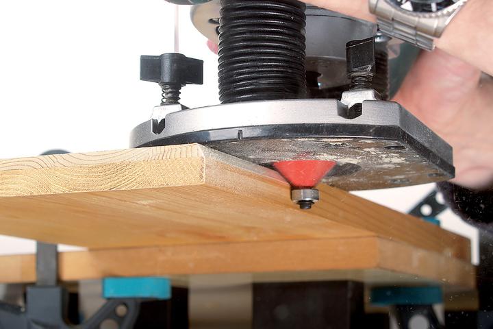 Actual product image wolfcraft 1 profile cutter set HM 5 pcs.