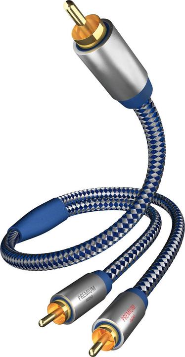 Actual product image Inakustik Premium Y-Subwoofer cable (3 m, Cinch)