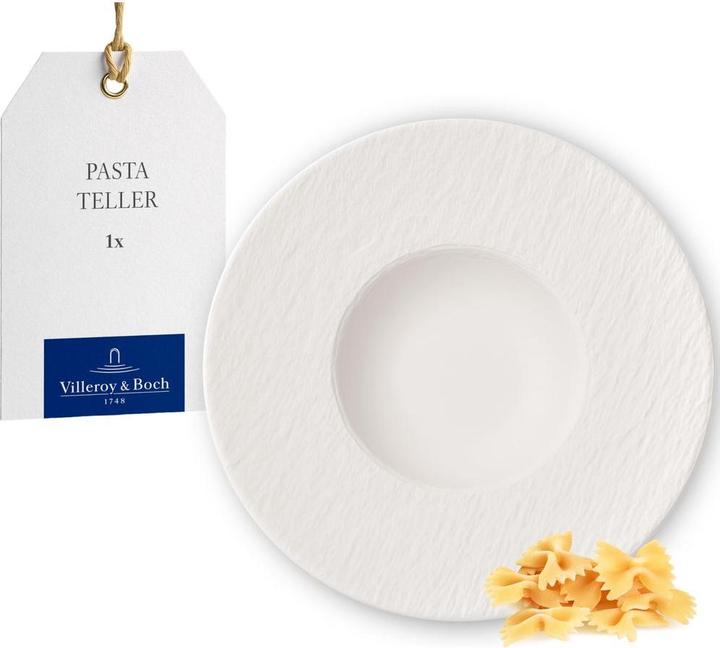 Actual product image Villeroy & Boch Pastateller Manufacture Rock blanc (1 x, 28 cm)