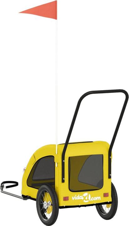 Produktbild VidaXL Fahrradanhänger Oxford-Gewebe und Eisen