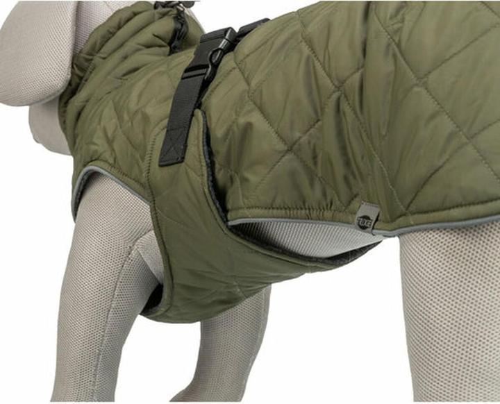 Produktbild Trixie Minot coat, XS: 30 cm, olive green (XS, Hundemantel)