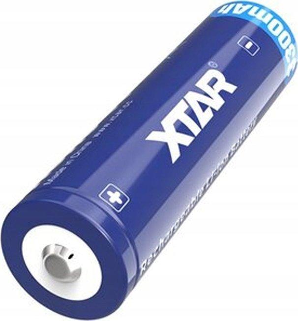 Actual product image Xtar 3300mAh 3.6V 18650 battery with PCB (1 pcs., A, 3300 mAh)
