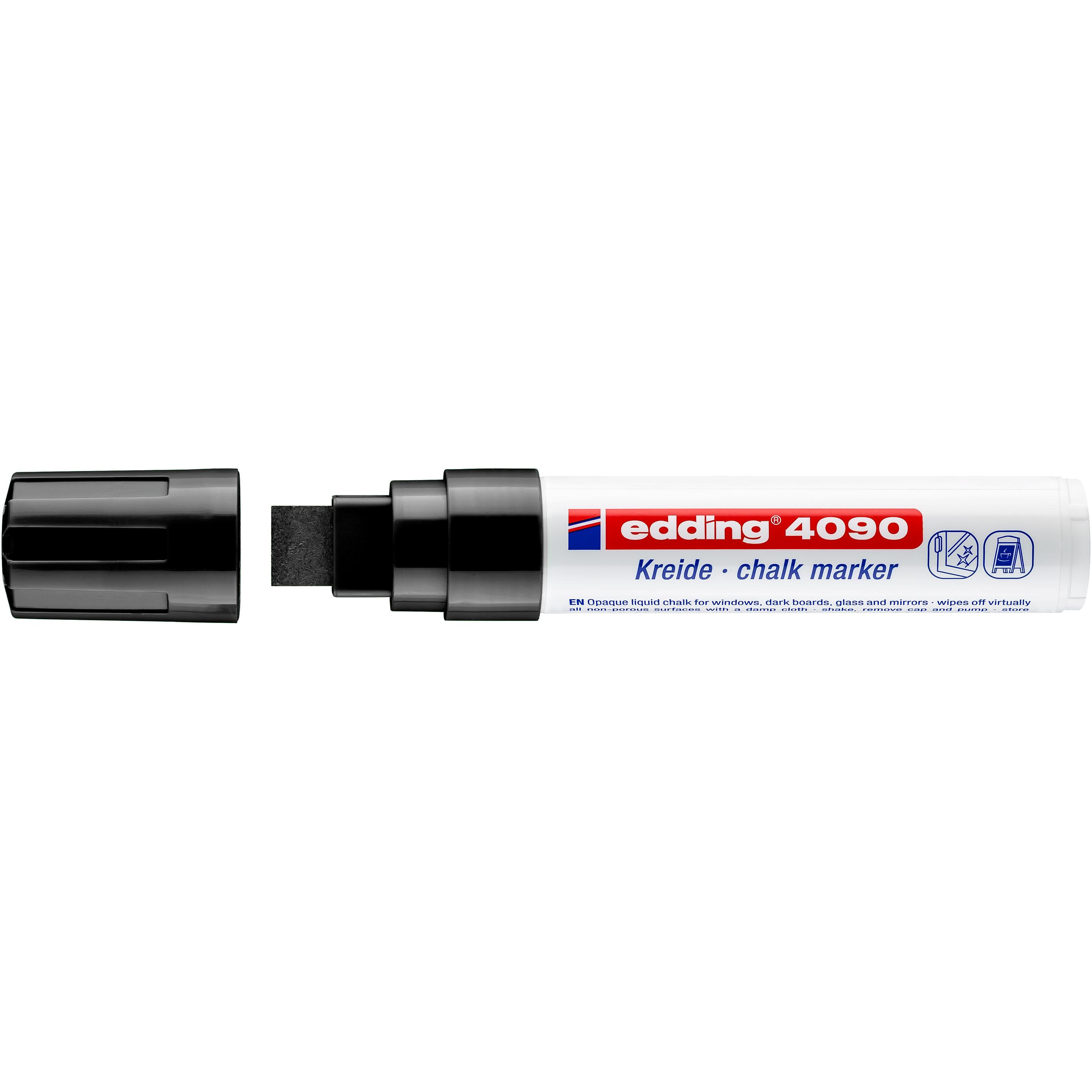 Thumbnail - Edding, Marker, 4090 (Schwarz, 15 mm, 1 x)