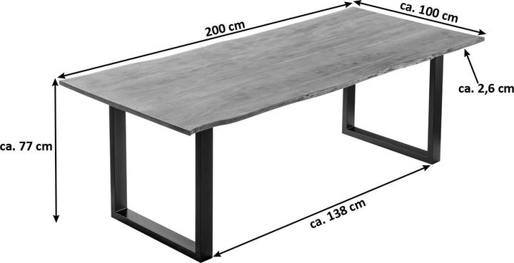 Image du produit SAM Laurina (200 x 100 x 77 cm)