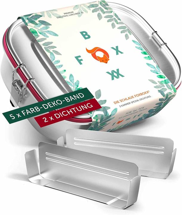 Actual product image Foxboxx Brotdose