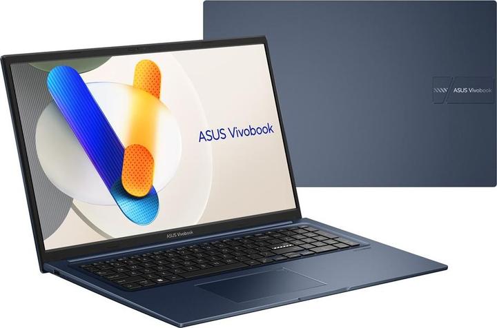 Actual product image ASUS Vivobook 17 X1704VA-AU1068W Core 5 120U 17.3 "FHD IPS-level Panel 250nits AG - 16 GB - DDR5 (17.30", 512 GB, 16 GB, DE)