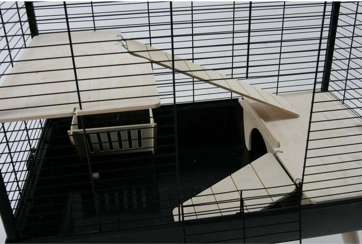 Actual product image Zolux Cage Neo Warm black small rodents H58